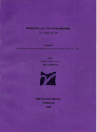 Image of Professional Youth Programme di Delicacies