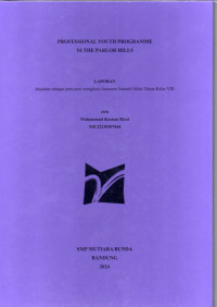 Image of Professional Youth Programme di The Parlor Hills