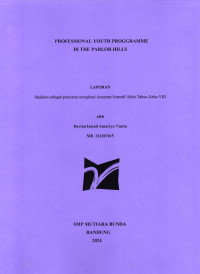 Image of Professional Youth Programme di The Parlor Hills